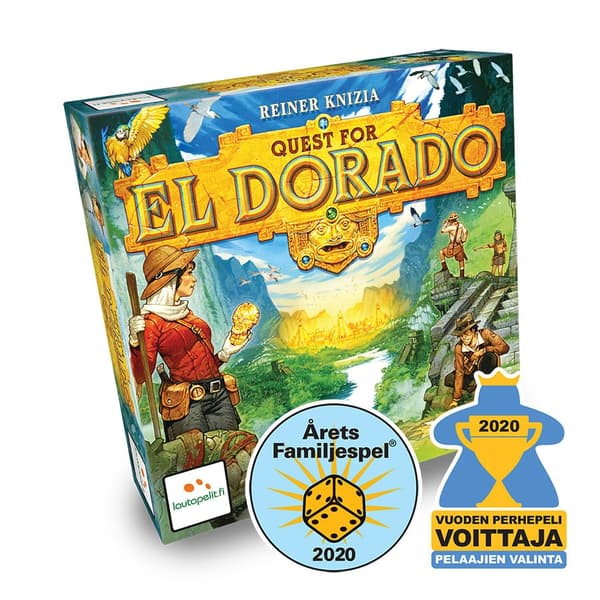 Lautapelit.fi Quest for Eldorado -strategiapeli