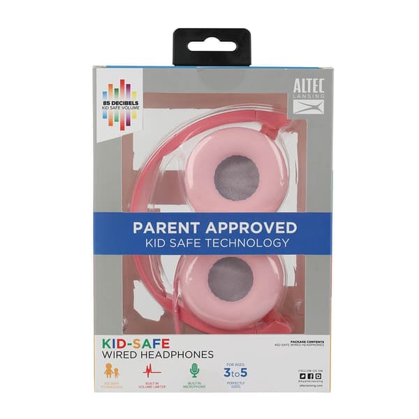 Altec Lansing Øretelefoner Kids On-Ear Rosa