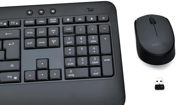 Logitech MK540 Tangentbord & mus, Trådlöst
