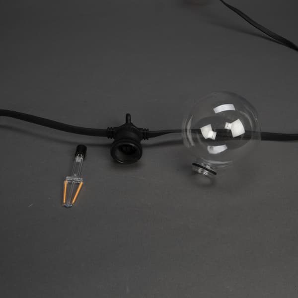 Konstsmide Slinga E27 10 LED utbytbar Konstsmide
