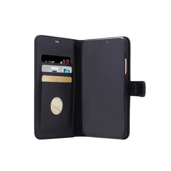 Radicover Strålingsbeskyttelse Wallet PU iPhone 11 PRO MAX Flipcover Sort