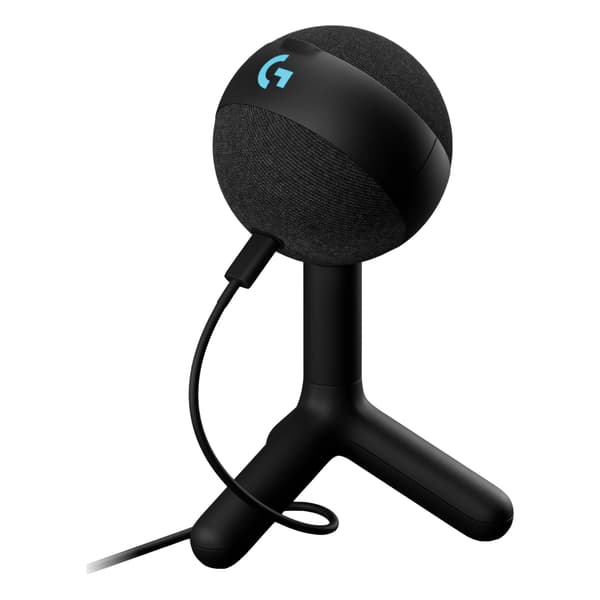 Logitech G - Yeti Orb RGB-pelimikrofoni LIGHTSYNC:llä, musta