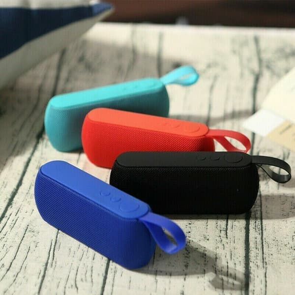 Q106 Trådløs høyttaler, Bluetooth, USB, blågrønn