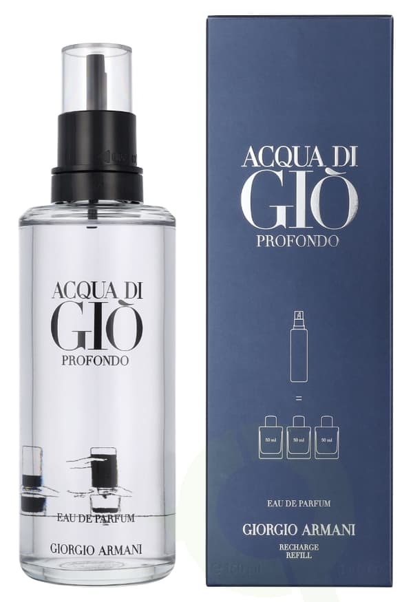 Armani Acqua Di Gio Profondo Edp Spray Refill 150 ml