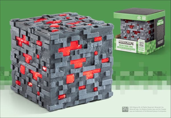 Noble Collection Minecraft Illuminating Redstone -valo
