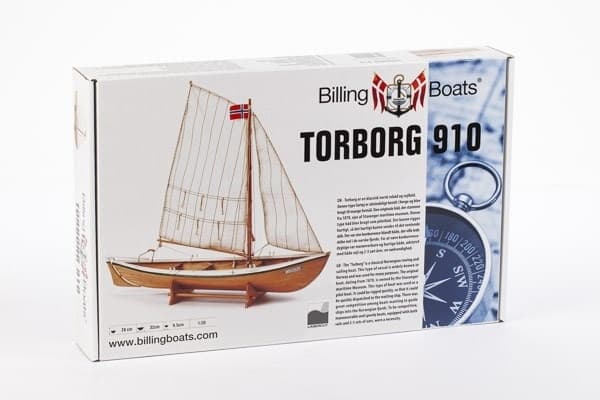 1:20 TORBORG - Skrog i tre