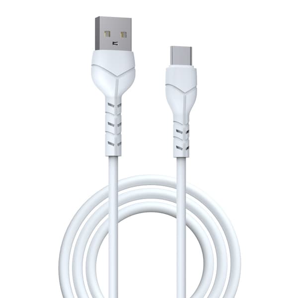 Devia kabel Kintone EC145 USB - USB-C 1,0 m 2,1A hvit