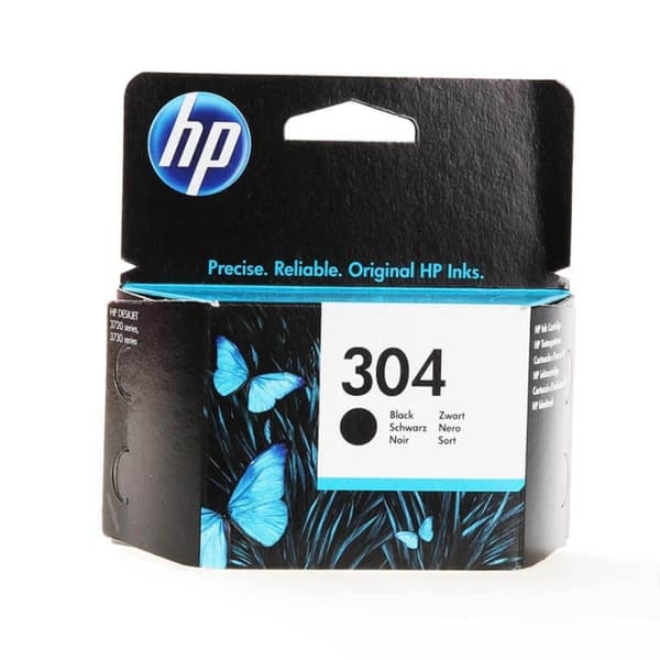 HP Bläck N9K06AE 304 Svart