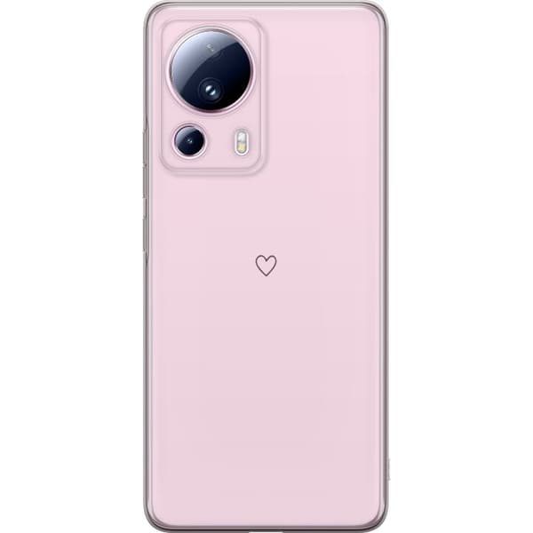 Mobildeksel til Xiaomi 13 Lite med Hjerte motiv