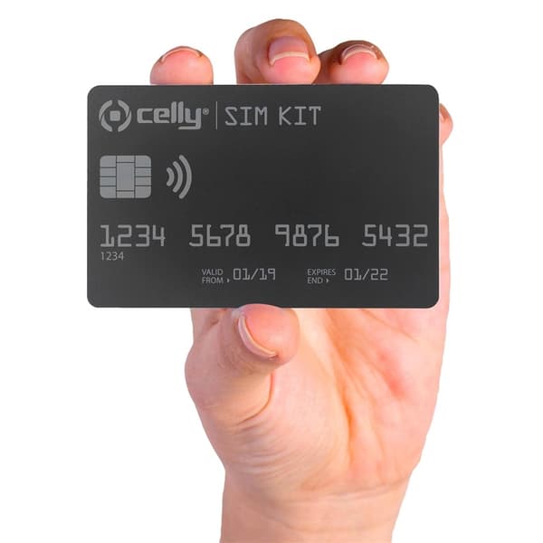 Celly SIM-kit SIM-kortsadaptrar 3-pa