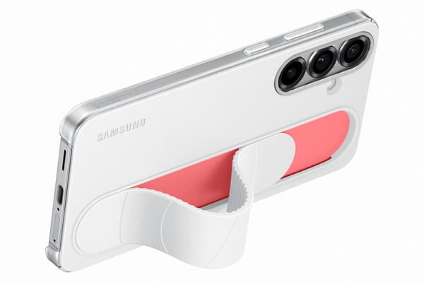 Samsung Galaxy S25+ Standing Grip Case - White