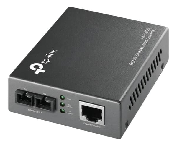 TP-LINKfibre SC singlemode - 1000 Mbps, (MC210CS)