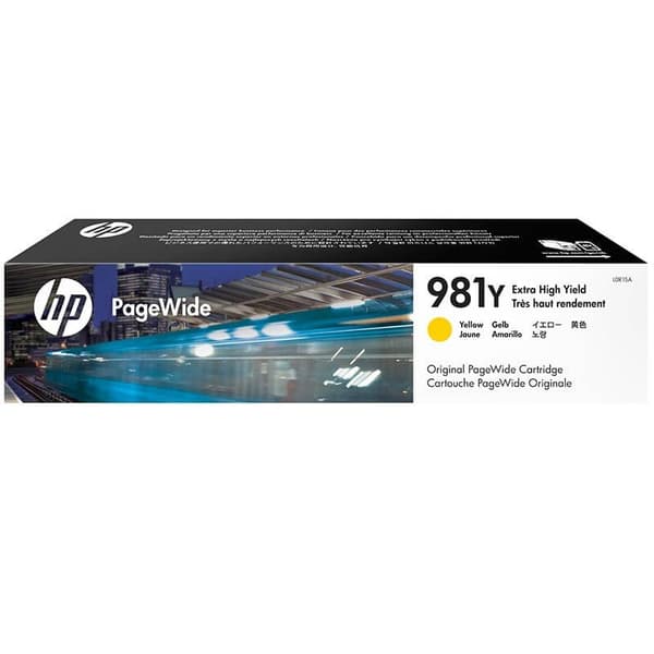 HP Bläck L0R15A 981Y Gul