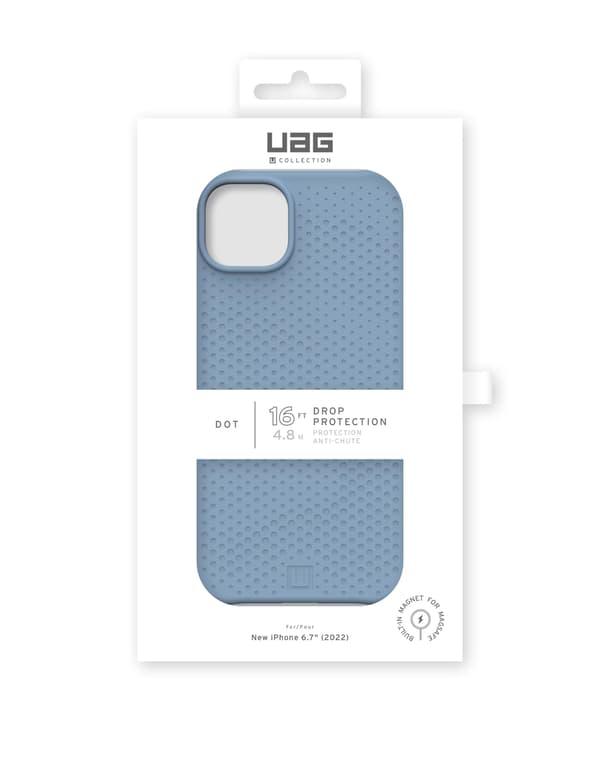 ubyuag iPhone 14 Plus Dot Magsafe - Cerulean