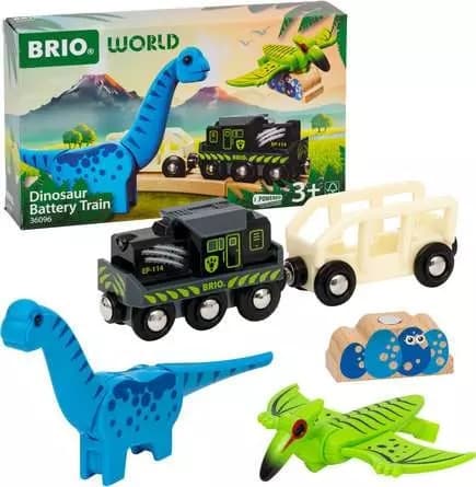 BRIO 36096 - Dinosaurie batteritåg