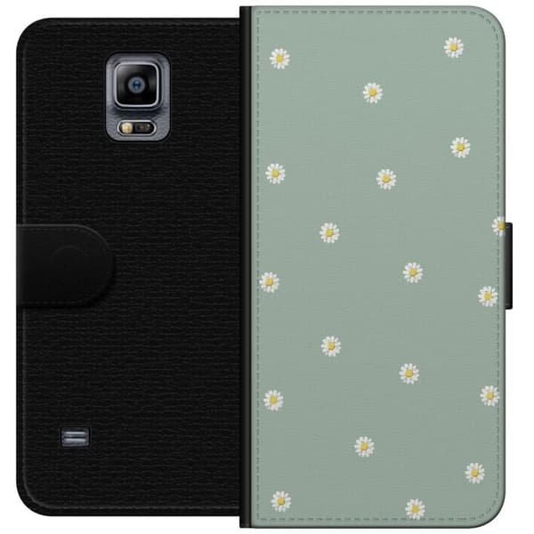 Plånboksfodral till Samsung Galaxy Note 4 med Prästkragar motiv