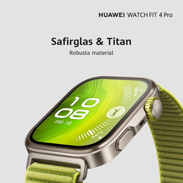 Huawei Smartwatch Watch Fit 4 Pro - Black Huawei