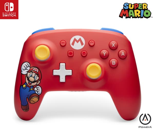PowerA Trådløs kontroller - Mario Joy (Nintendo Switch)