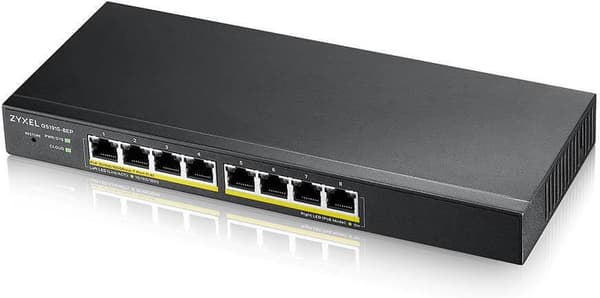 ZyXEL GS1915-8EP – 8-portars switch