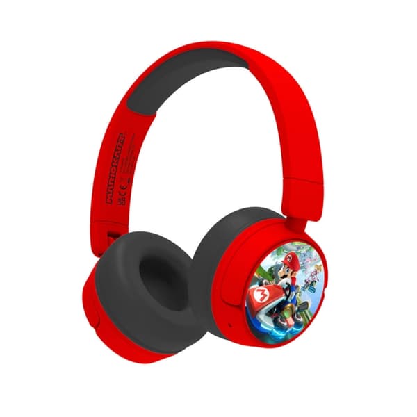 Super Mario MARIO Headphone On-Ear Junior  Wireless 85dB/95dB Sharing Aux