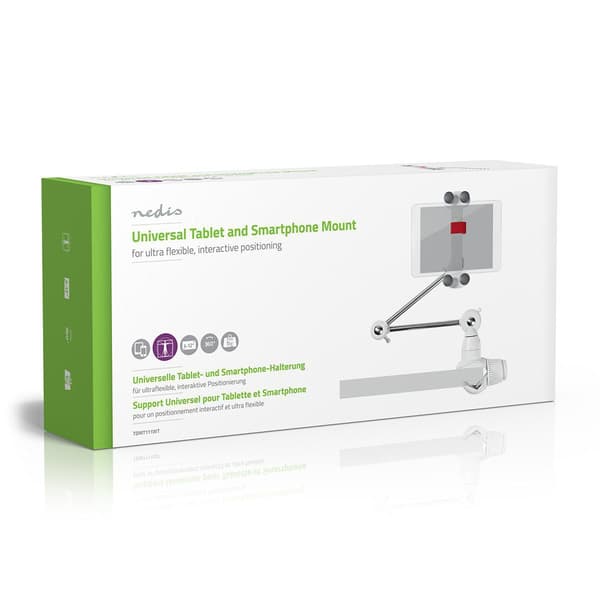 Nedis Tablet Stand | Interaktiv | Hvit / Metall