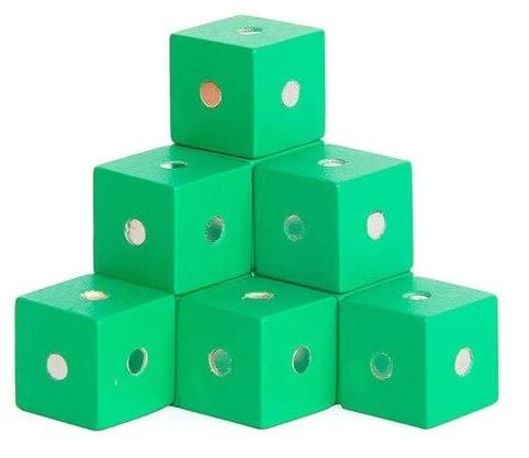 Magnetiske byggeklodser, Grøn