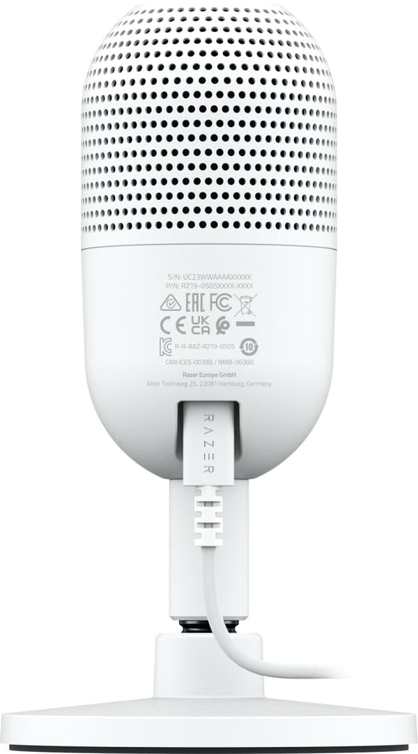 Razer Seiren V3 mini mikrofon, hvit