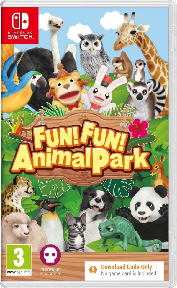 Numskull FUN! LELUA! Animal Park (koodi laatikossa)