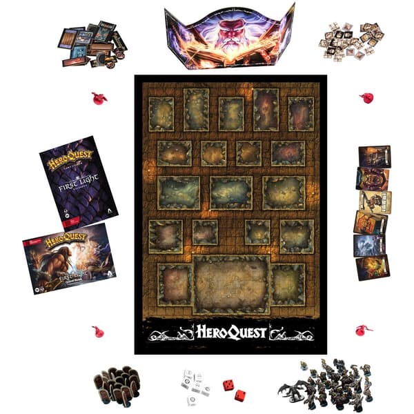 AVALON HILL Brettspill HeroQuest: First Light (EN)