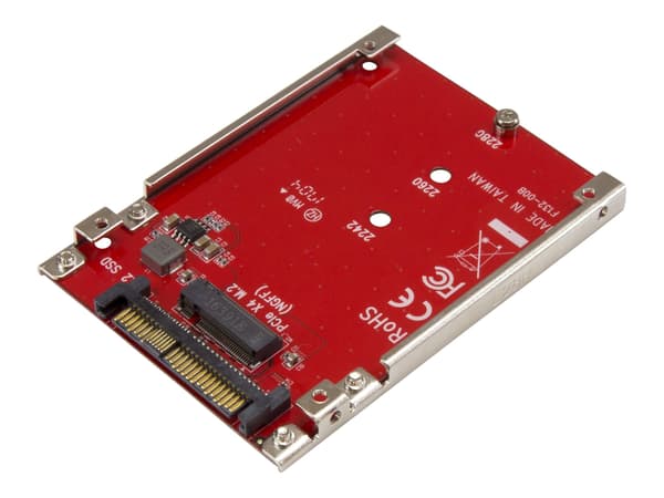StarTech.com M.2 enhet till U.2 (SFF-8639) värdadapter för M.2 PCIe NVMe SSD-enh