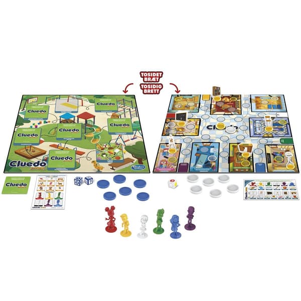 Hasbro Cluedo Junior 2 spel i 1 (DK/NO)
