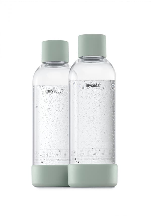 Mysoda PET-flaska 1L 2-pack, Pigeon