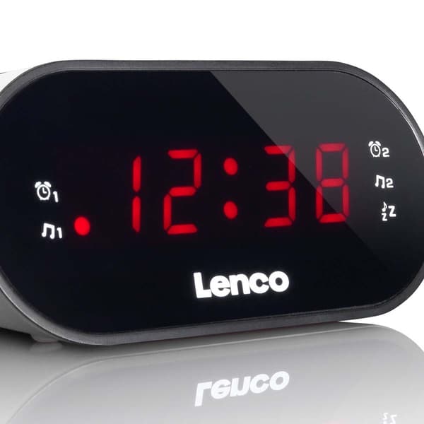 Lenco Kelloradio Valkoinen