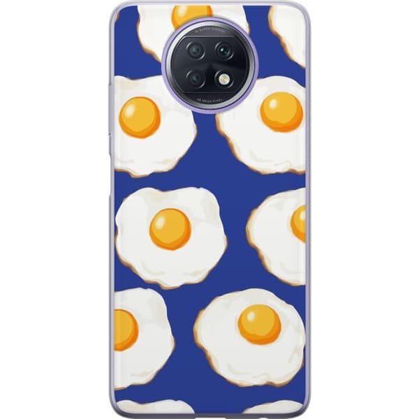 Mobildeksel til Xiaomi Redmi Note 9T med Stekte egg motiv