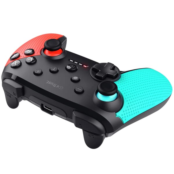 Trust GXT 1246B Muta Trådlös handkontroll Nintendo Switch/Switch 2 Blå/Röd