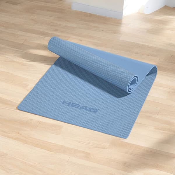 Head Yoga Matta Blå