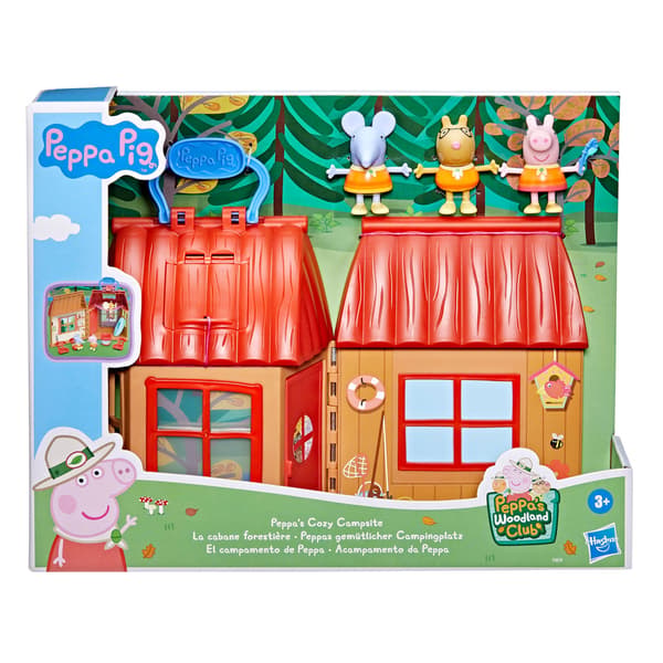 Peppa Pig Leikkisetti 3" Playset Cozy Campsite