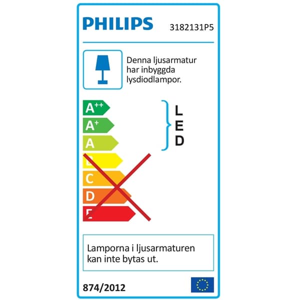 Philips Wawel Taklampe LED 17W Tunable