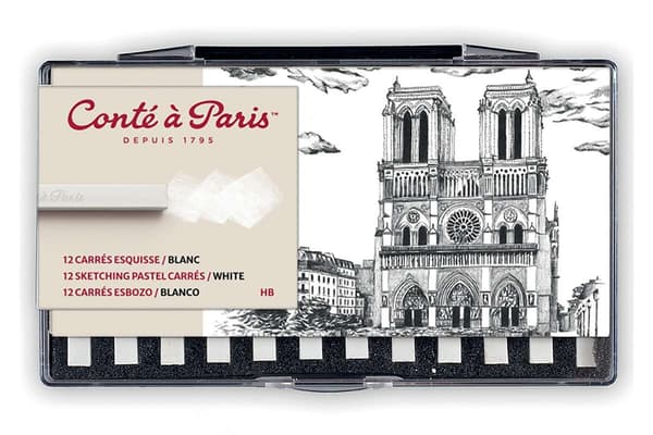 Conté à Paris Pastellkritt HB, hvit