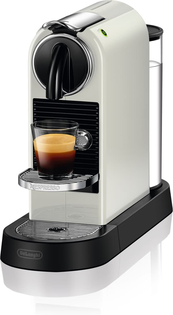 DeLonghi Nespresso Citiz kapselkaffebryggare, vit