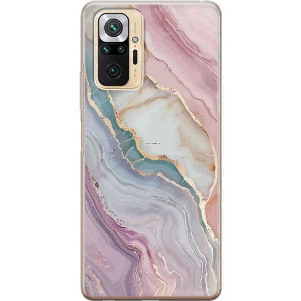 Mobildeksel til Xiaomi Redmi Note 10 Pro med Marmor motiv