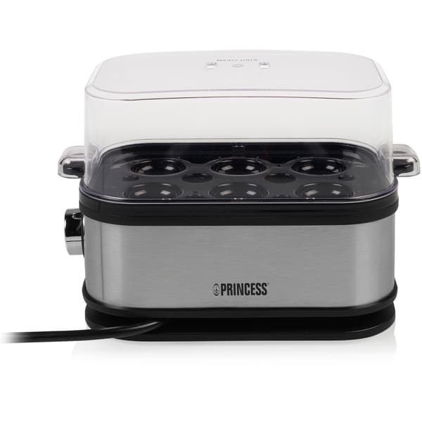 Princess Eggkoker 6 egg 400Watt Rustfritt stål