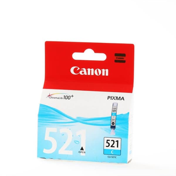 Canon Blæk 2934B001 CLI-521 Cyan