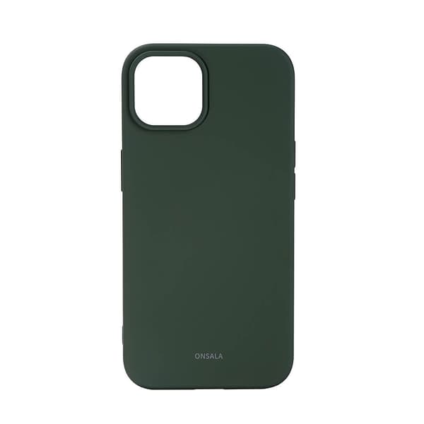 Onsala Mobilcover Silikone Olivengrøn - iPhone 13/14