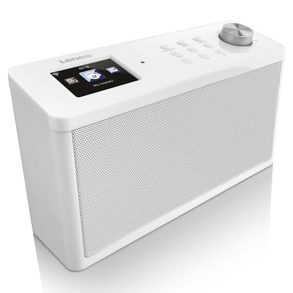Lenco Internetradio för kök med FM White