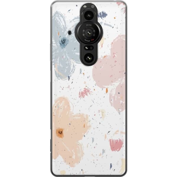 Mobildeksel til Sony Xperia Pro-I med Blomster motiv