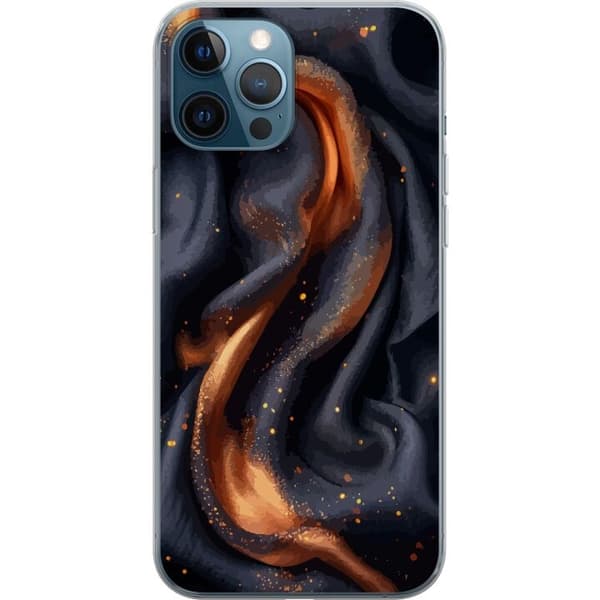 Mobildeksel til Apple iPhone 12 Pro med Brennende silke motiv