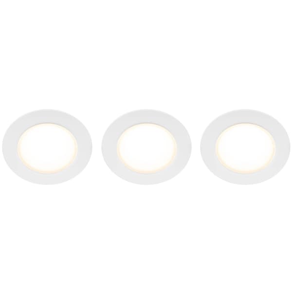 Llitt Doris 230V Dimbar downlight spotlight 3000K 400lm IP65 3-pack Vit