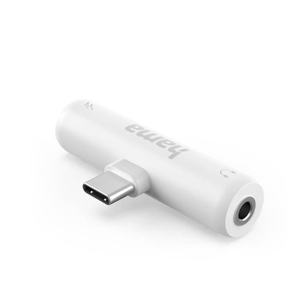 Hama Adapter Audio USB-C White