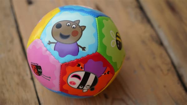 Barbo Toys Blød bold Peppa Pig